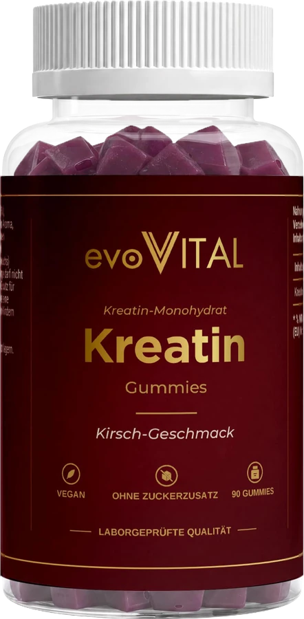 Kreatin Gummies von evoVital, Dose