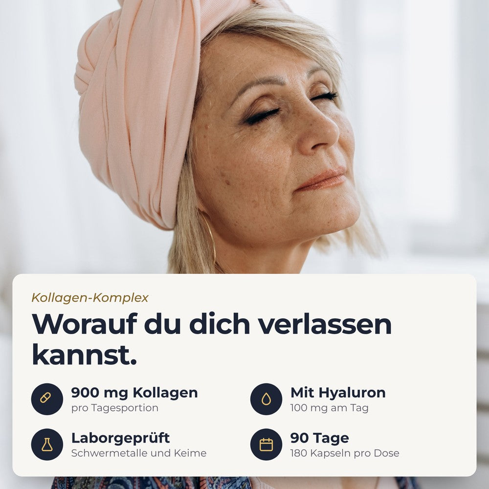 Kollagen Kapseln: das Wichtigste auf einen Blick
